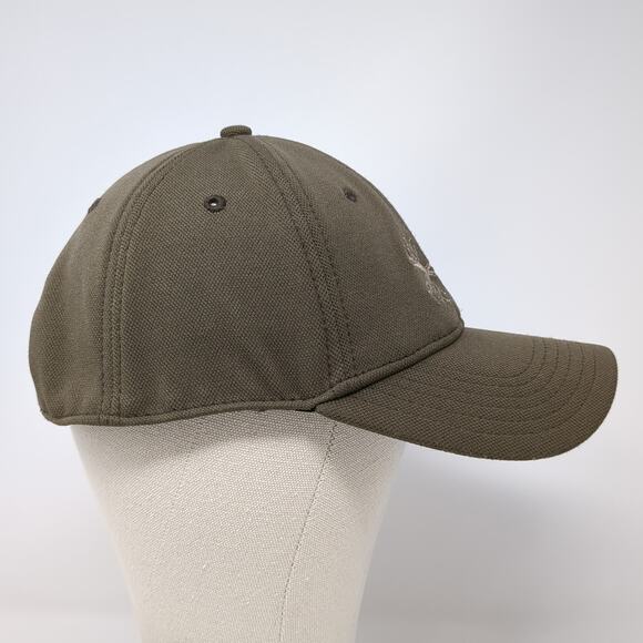 Under Armour Snapback Cap Brown One Size Adjustable Embroidered 6 Panel - Picture 5 of 9